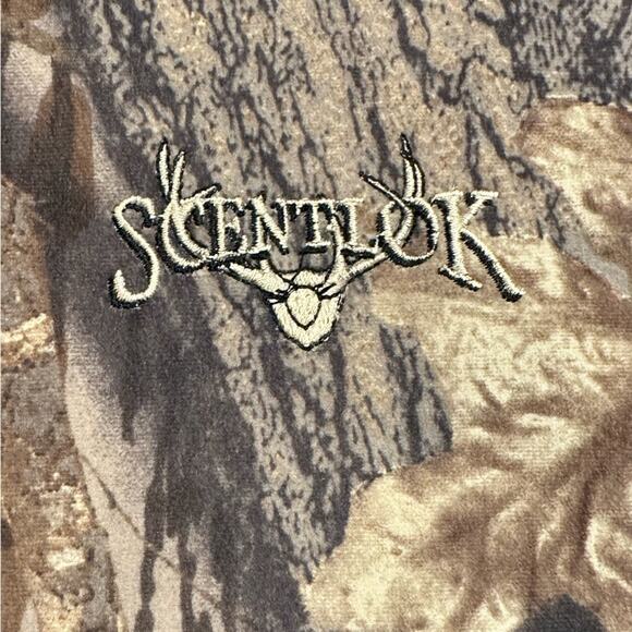 Scentlok Odor Eliminating Mens XL Camo Full Zip Jacket - Picture 4 of 5